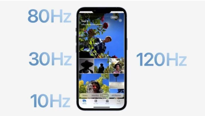 赛罕苹果14维修分享iPhone 14有高刷吗 