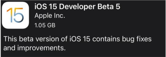 赛罕苹果手机维修分享如何升级到iOS15.0 beta5 