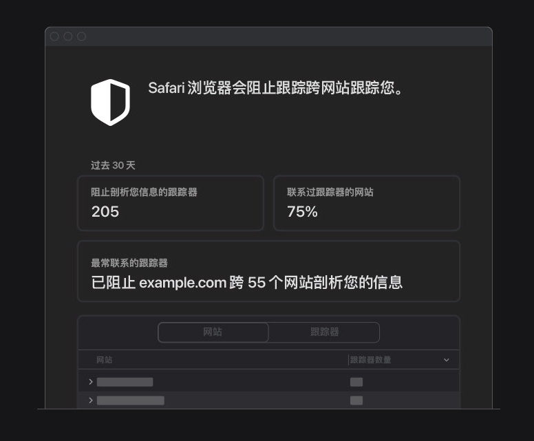赛罕苹果手机维修分享如何在 Safari 浏览器中查看和打开隐私报告 