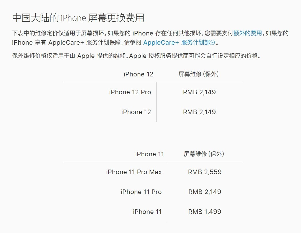 赛罕苹果手机维修分享iPhone 12/12 Pro 更换屏幕多少钱 